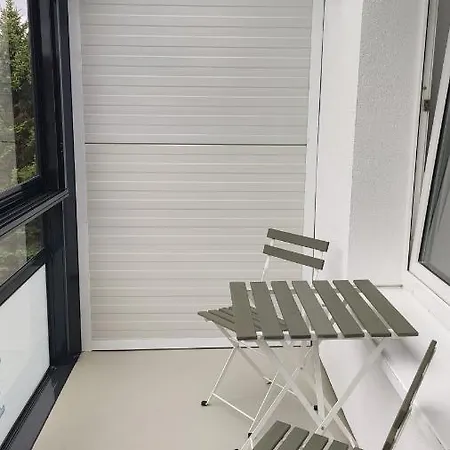 Meeresbrise 48 Qm Mit Balkon 公寓 罗斯托克